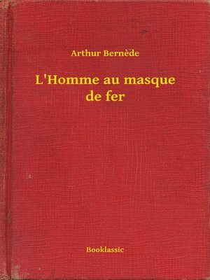 cover image of L'Homme au masque de fer
